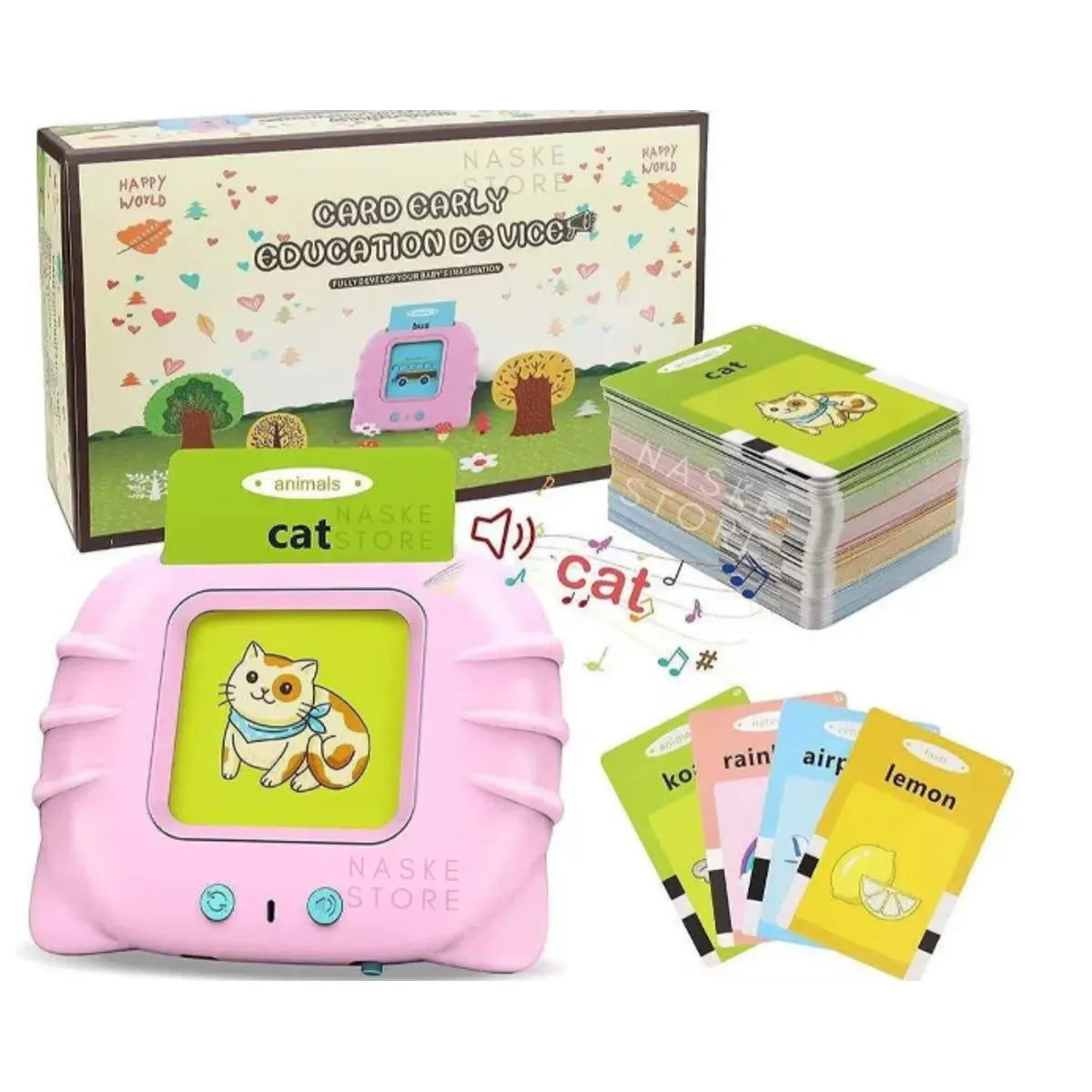 JUEGO LECTOR DE TARJETAS APRENDO INGLES
